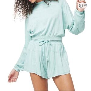 L*Space Day Tripper Pullover Crop Top Women’s Size S